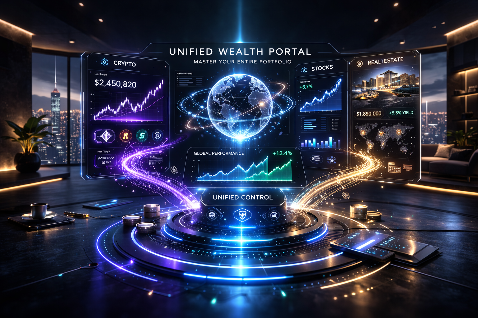 Interface Finary