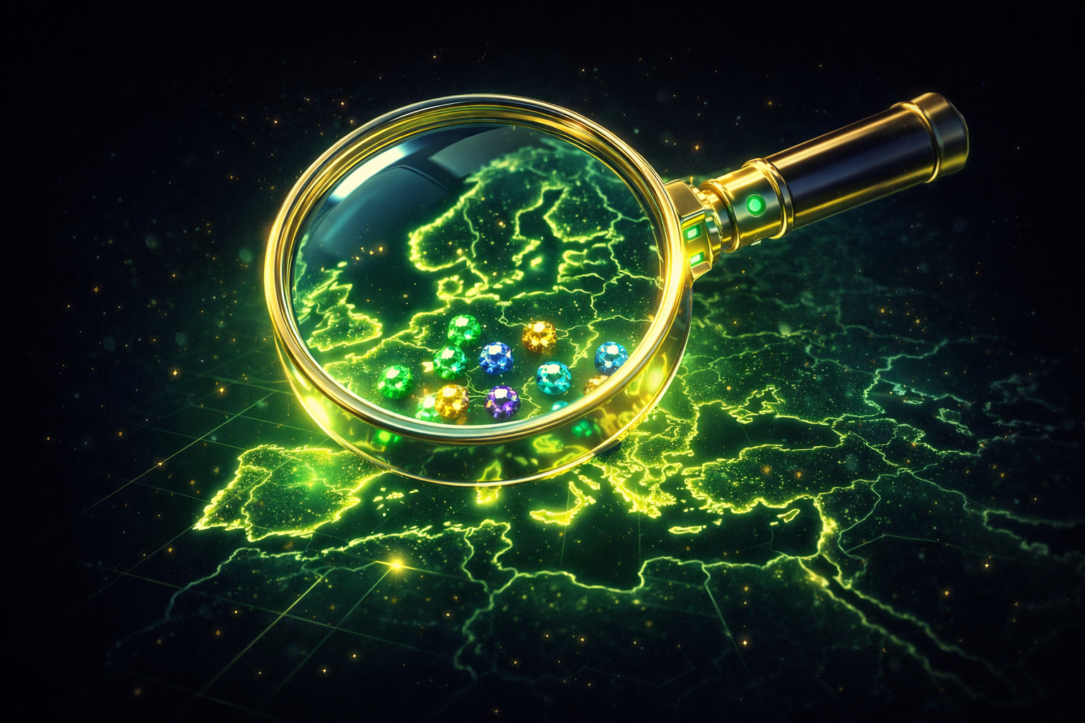 Illustration stock picker europ&eacute;en