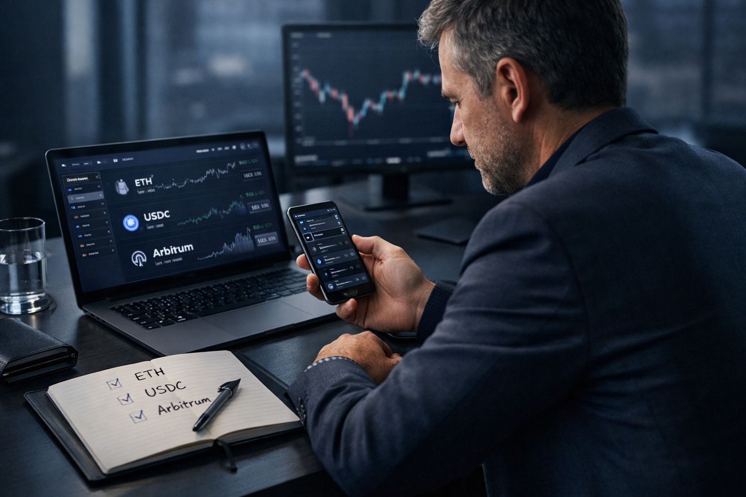 Pr&eacute;paration du wallet, des frais de gaz et des stablecoins avant le d&eacute;p&ocirc;t sur Aave