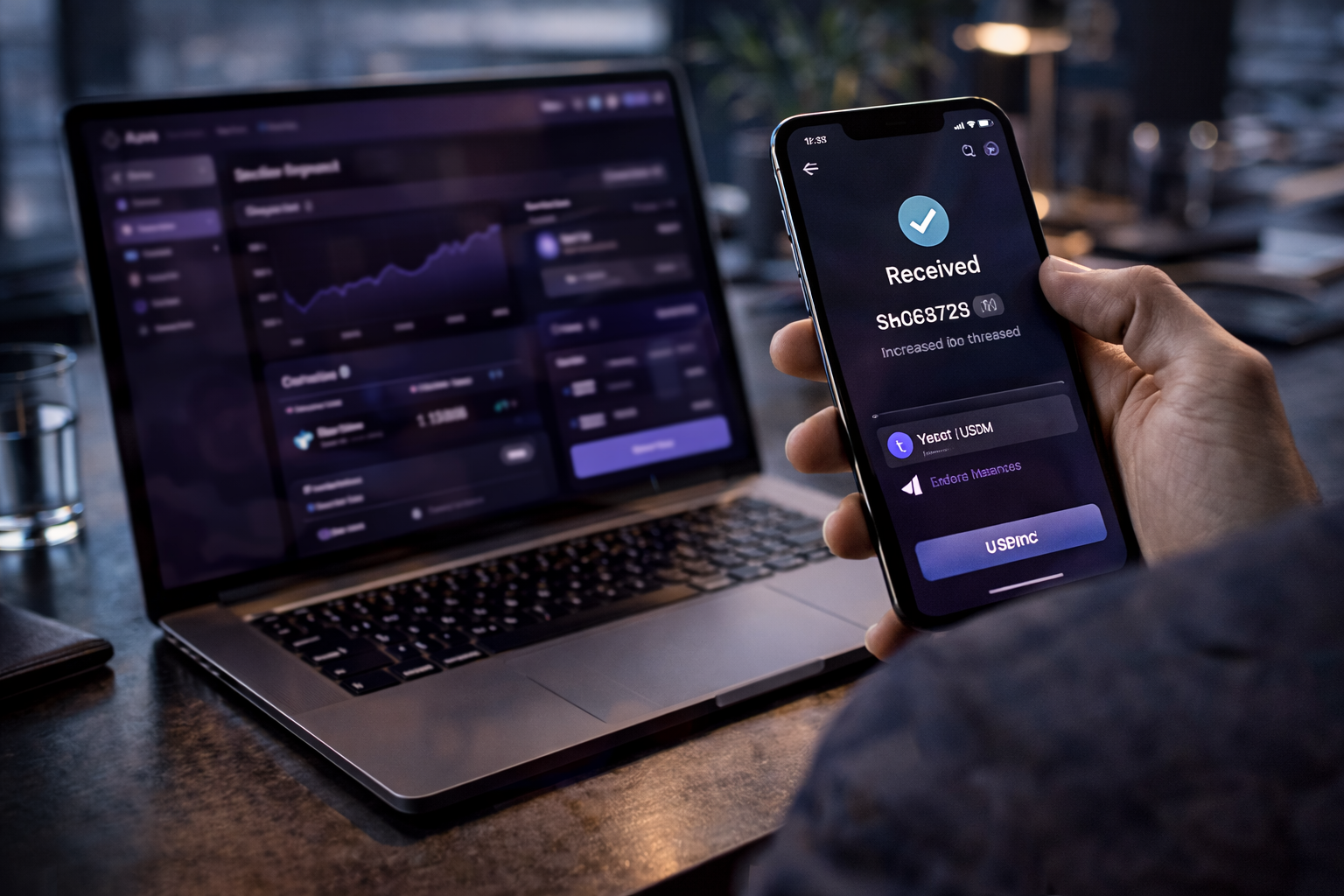 Wallet ayant re&ccedil;u les fonds apr&egrave;s retrait depuis Aave