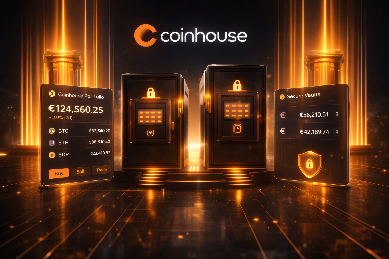 Vue d'ensemble de Coinhouse
