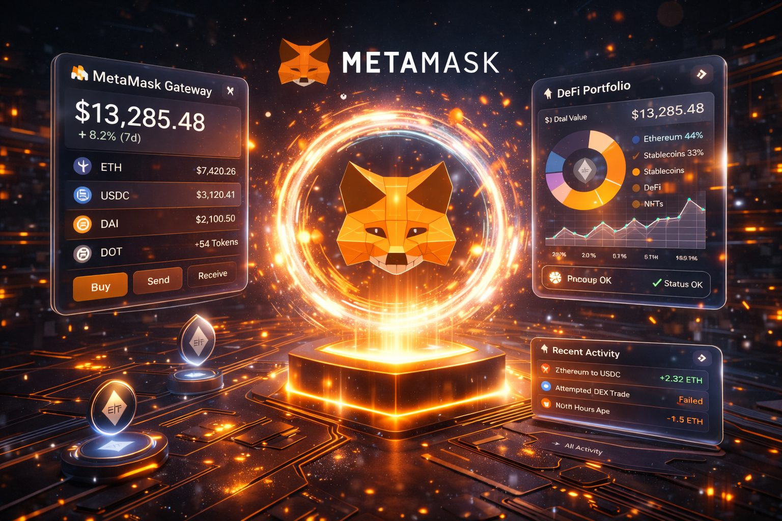 Vue d'ensemble de Metamask