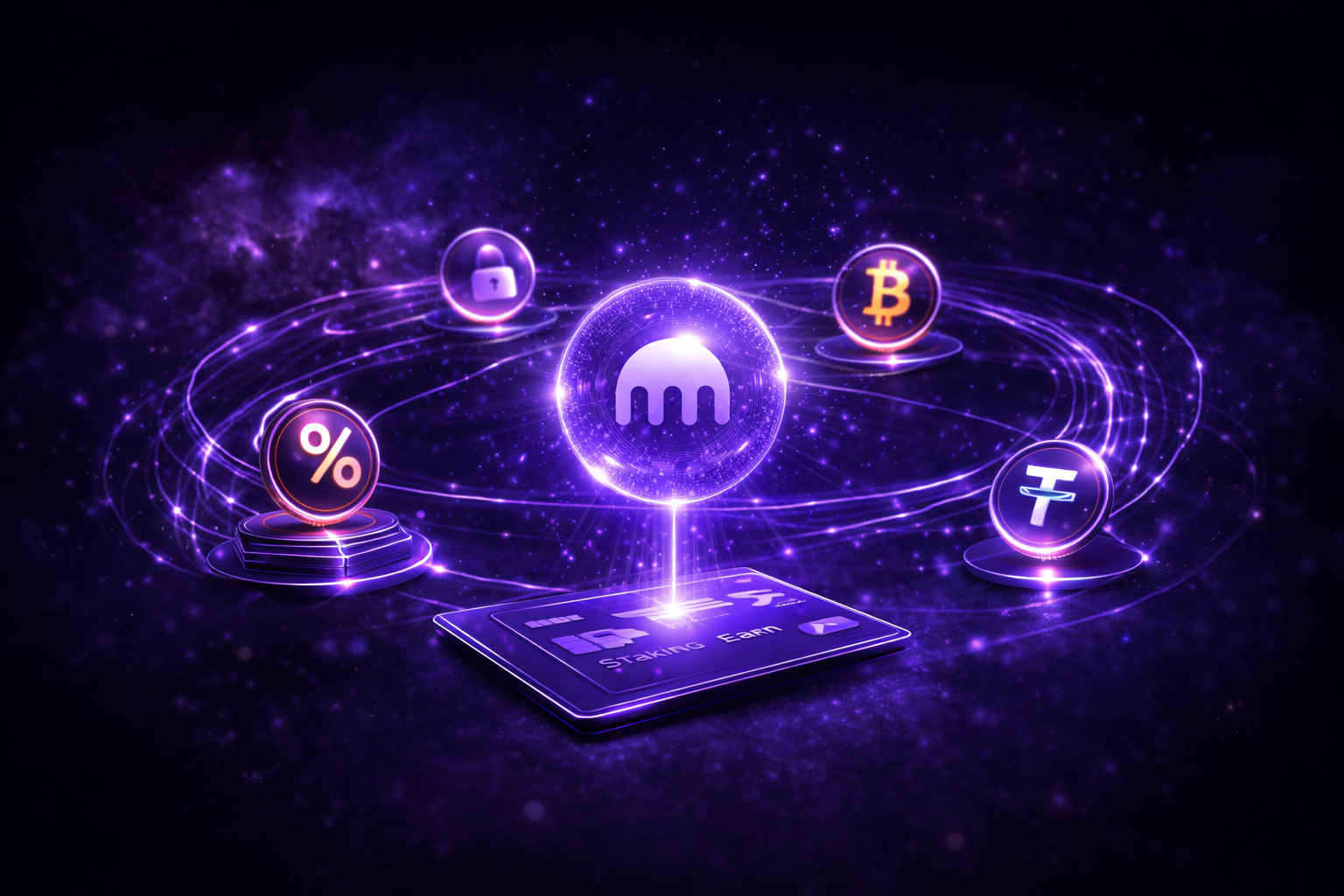 Staking de crypto-actifs sur Kraken