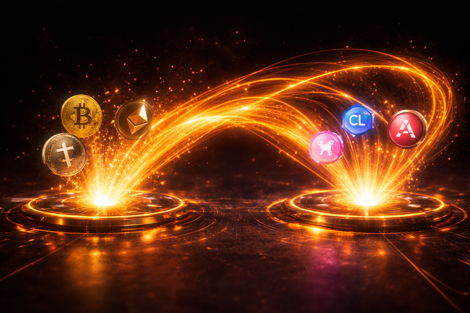 Réception d'actifs sur MetaMask